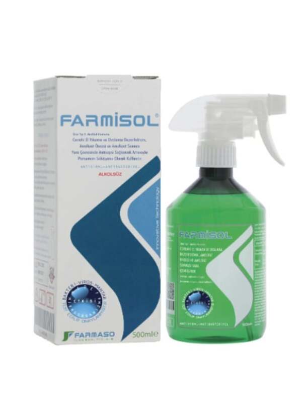 Farmisol Antiseptik Yara Bakım Solüsyonu 500 ml