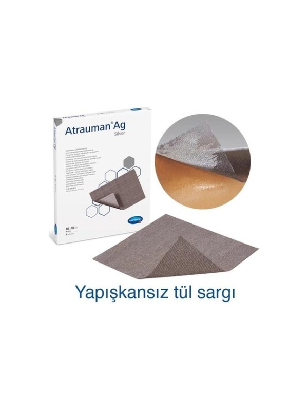 Hartmann Atrauman AG Gümüş İçerikli Yara Örtüsü 10 CM x 20 CM 1 Adet