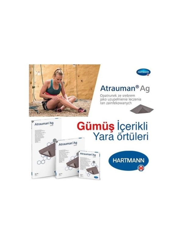 Hartmann Atrauman AG Gümüş İçerikli Yara Örtüsü 10 CM x 20 CM 1 Adet